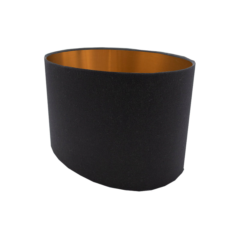 Black Oval Lampshade
