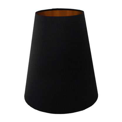 Black Satin Tall Empire Lampshade
