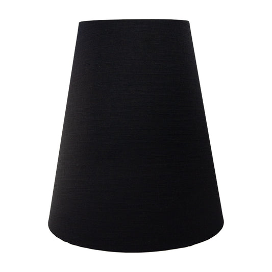 Black Satin Tall Empire Lampshade