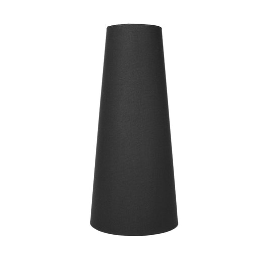 Black Tall Tapered Lampshade