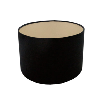 Voyage Black Velvet Drum Lampshade