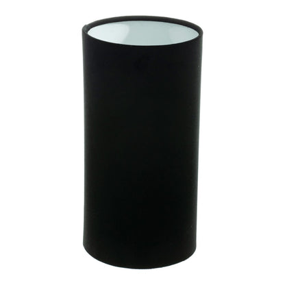 Black Velvet Tall Drum Lampshade