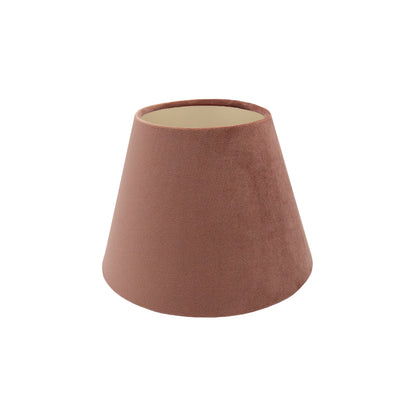 Blush Pink Velvet Empire Lampshade