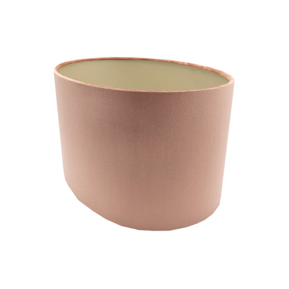 Blush Pink Velvet Oval Lampshade