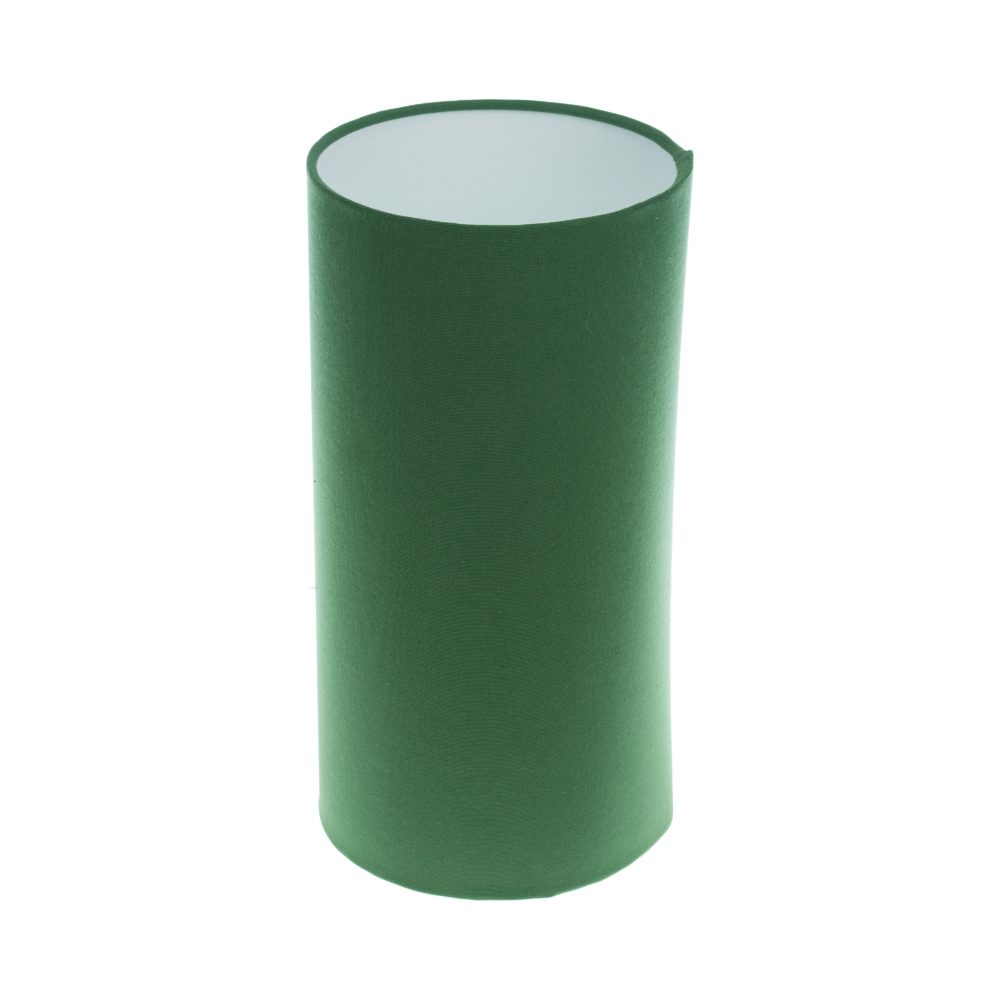 Dark Green Tall Drum Lampshade