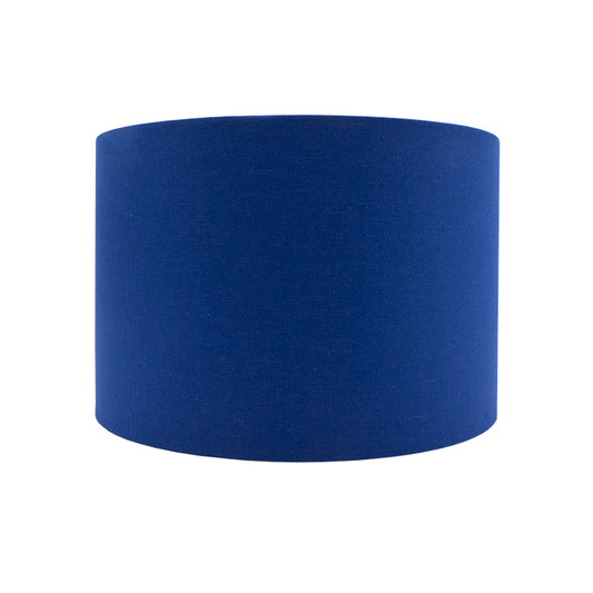 Bright Blue Drum Lampshade