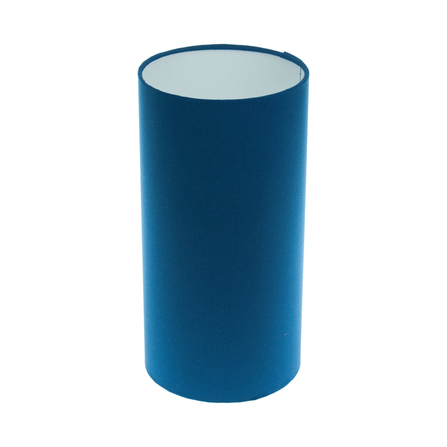 Bright Blue Tall Drum Lampshade