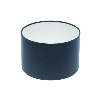Bright Navy Blue Drum Lampshade