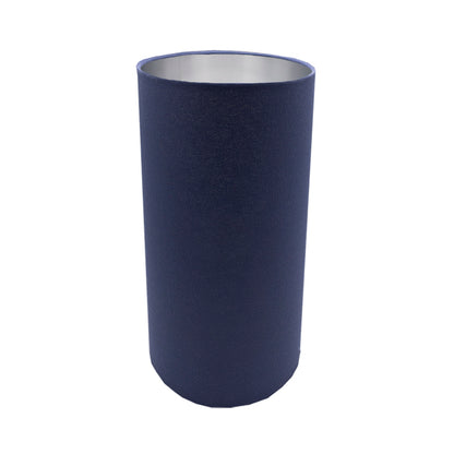 Bright Navy Blue Blue Tall Drum Lampshade