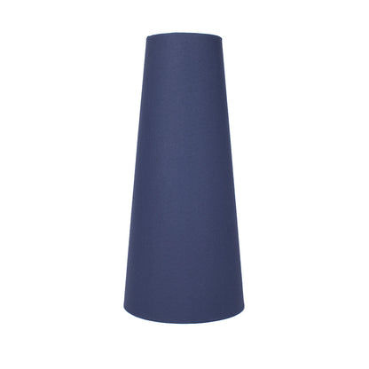 Bright Navy Blue Tall Tapered Lampshade