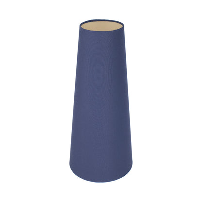 Bright Navy Blue Tall Tapered Lampshade