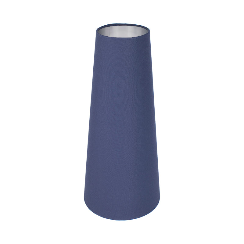 Bright Navy Blue Tall Tapered Lampshade