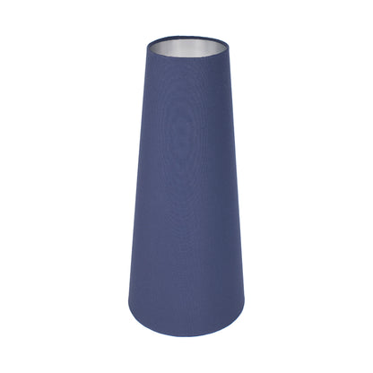 Bright Navy Blue Tall Tapered Lampshade
