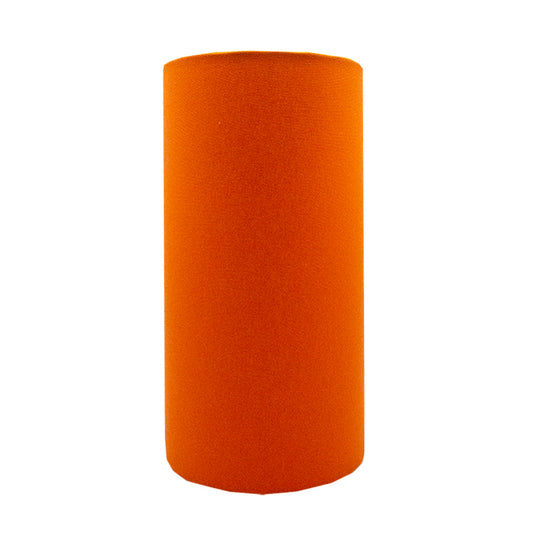 Bright Orange Tall Drum Lampshade