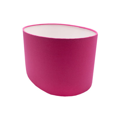 Sorbet Bright Pink Oval Lampshade