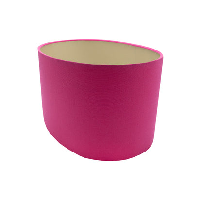 Sorbet Bright Pink Oval Lampshade