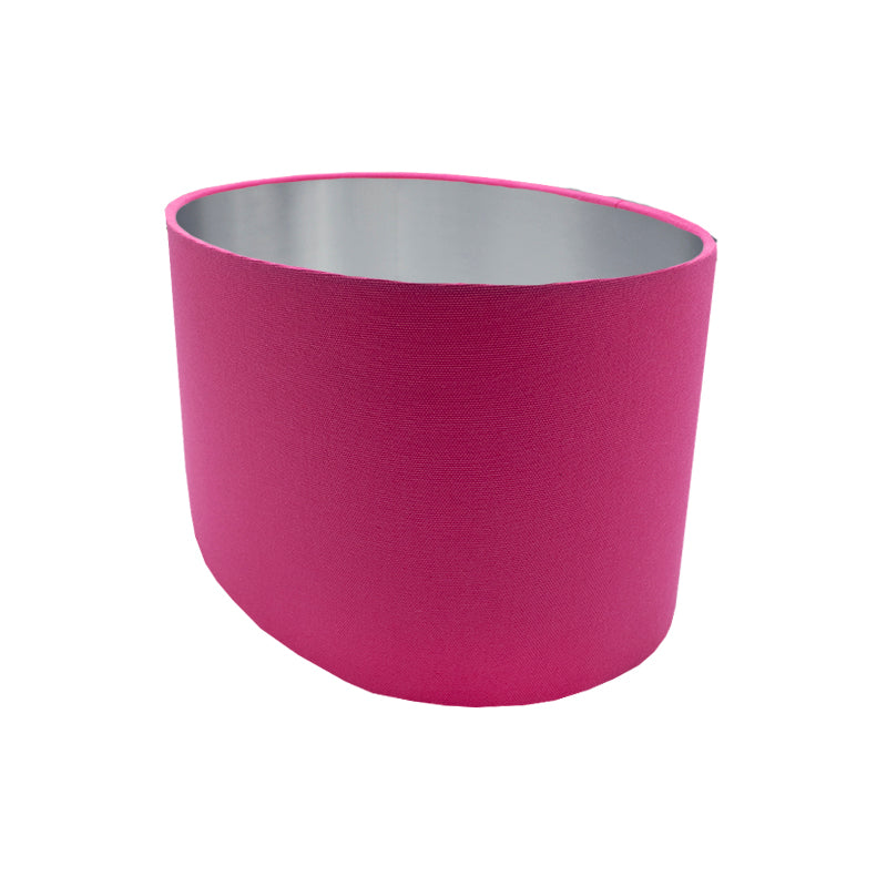Sorbet Bright Pink Oval Lampshade
