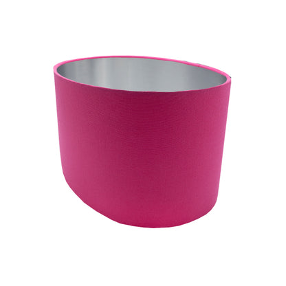 Sorbet Bright Pink Oval Lampshade