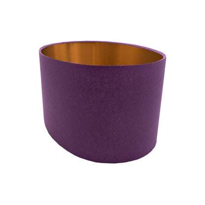 Bright Purple Oval Lampshade