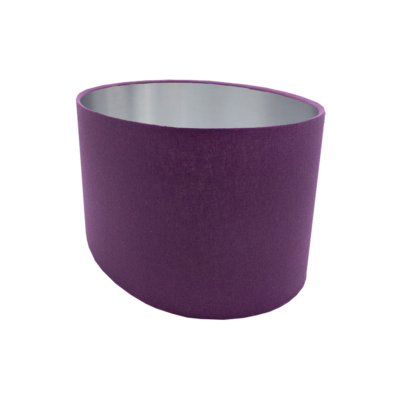 Bright Purple Oval Lampshade