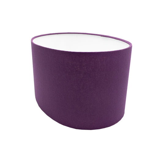 Bright Purple Oval Lampshade