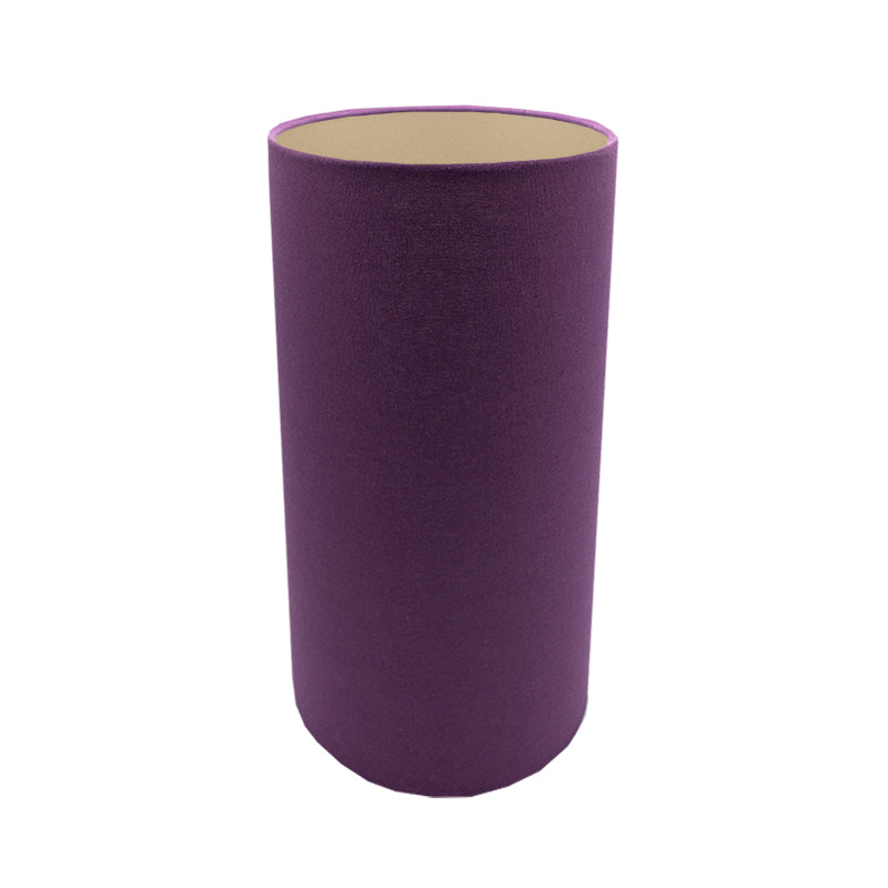 Bright Purple Tall Drum Lampshade