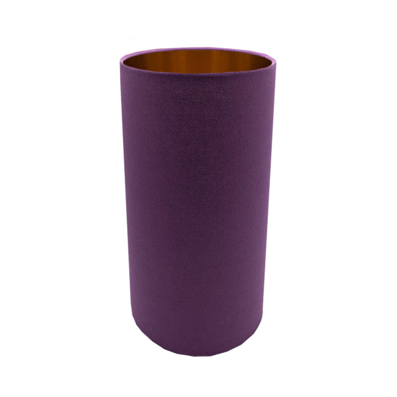 Bright Purple Tall Drum Lampshade