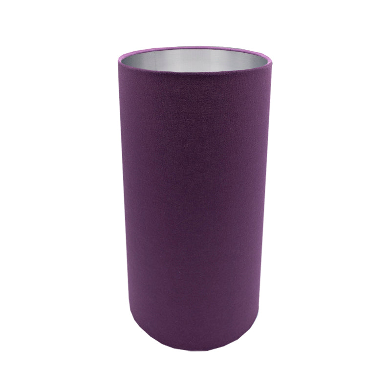 Bright Purple Tall Drum Lampshade