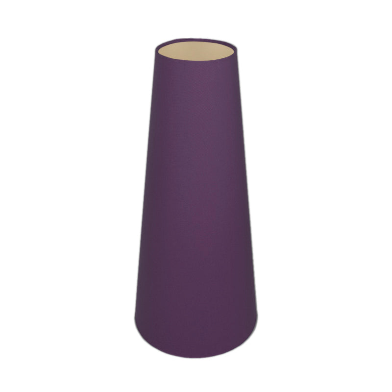 Bright Purple Tall Tapered Lampshade