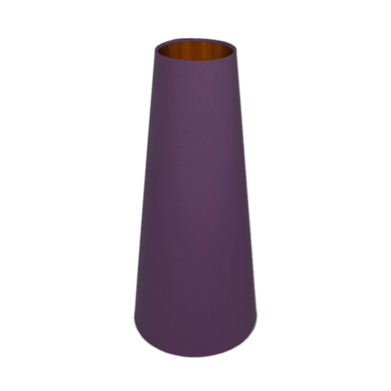 Bright Purple Tall Tapered Lampshade