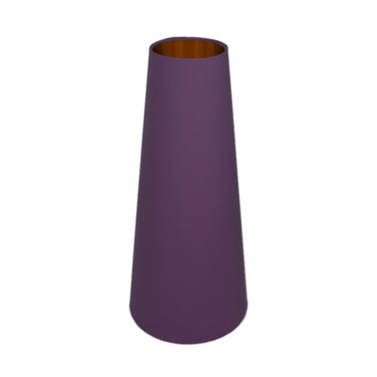 Bright Purple Tall Tapered Lampshade