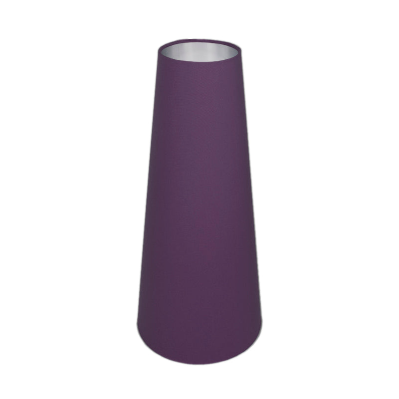 Bright Purple Tall Tapered Lampshade