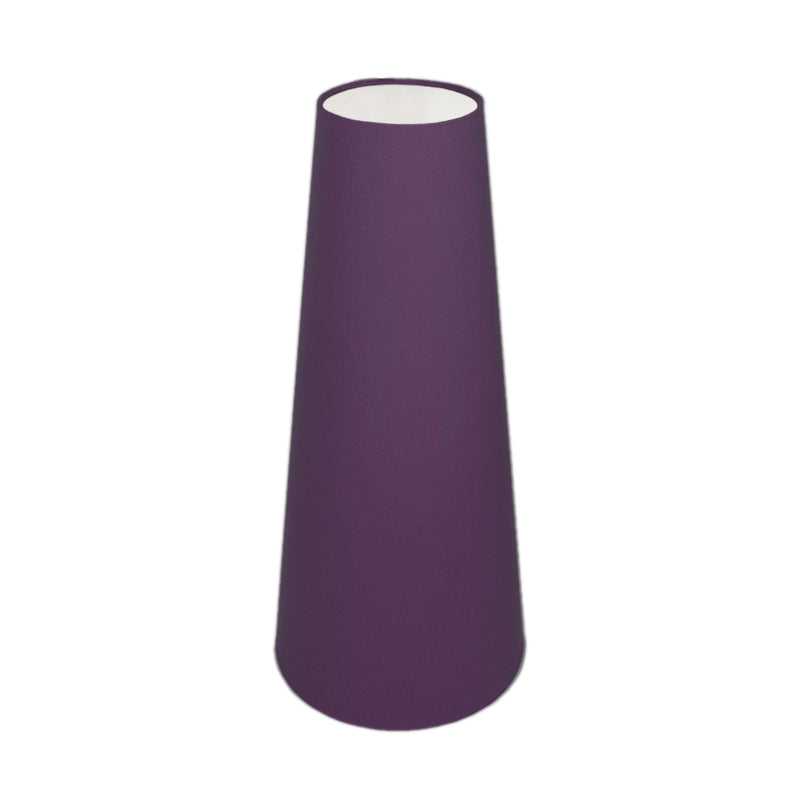 Bright Purple Tall Tapered Lampshade