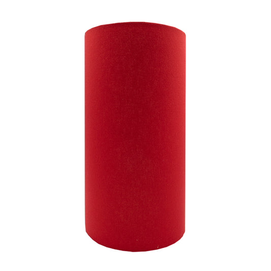 Bright Red Tall Drum Lampshade
