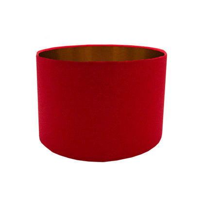 Bright Red Drum Lampshade