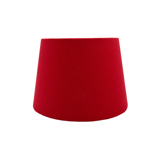 Bright Red French Drum Lampshade