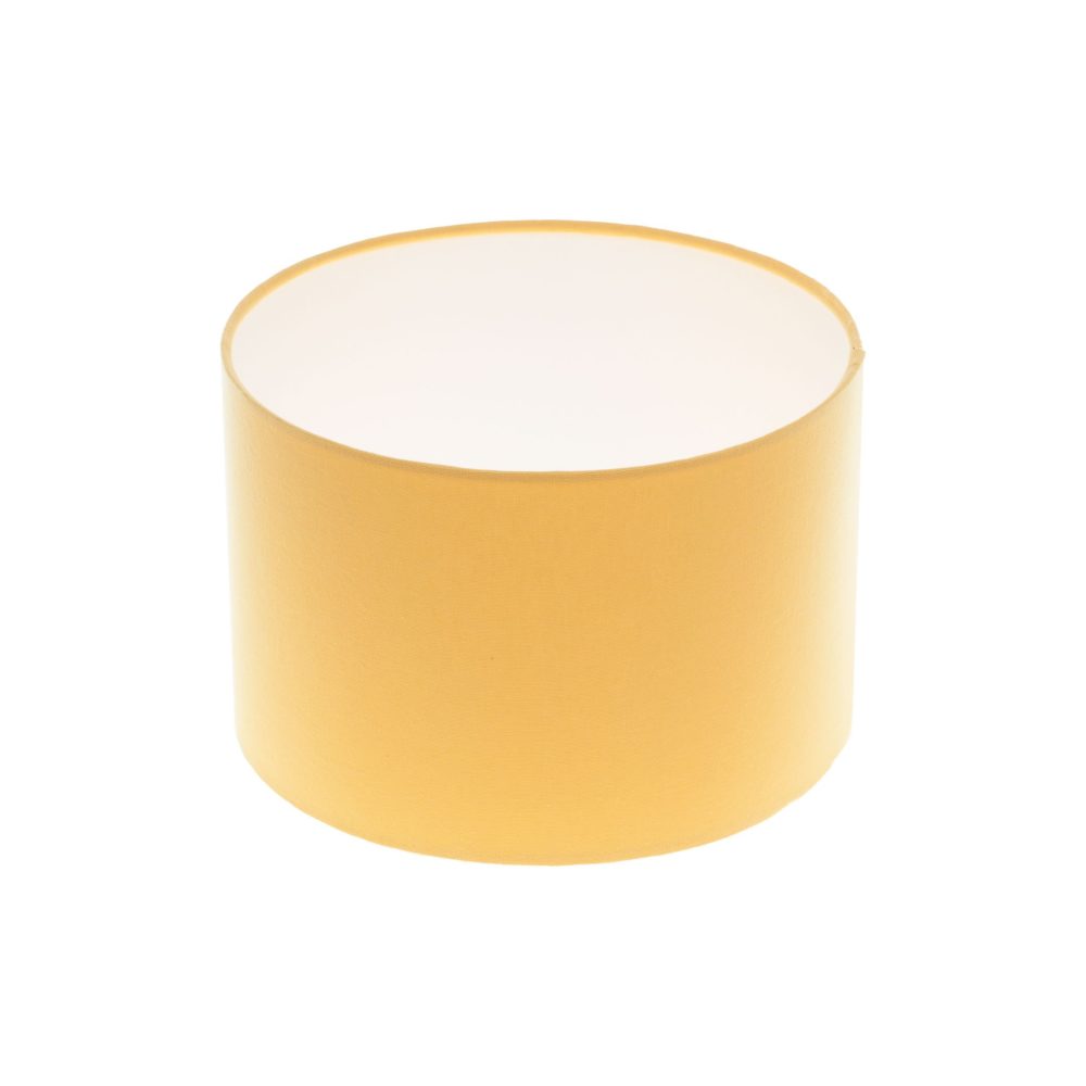 Bright Yellow Drum Lampshade