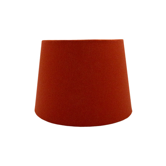 Burnt Orange French Drum Lampshade