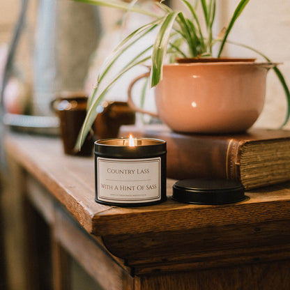 Country Lass With a Hint of Sass Candle