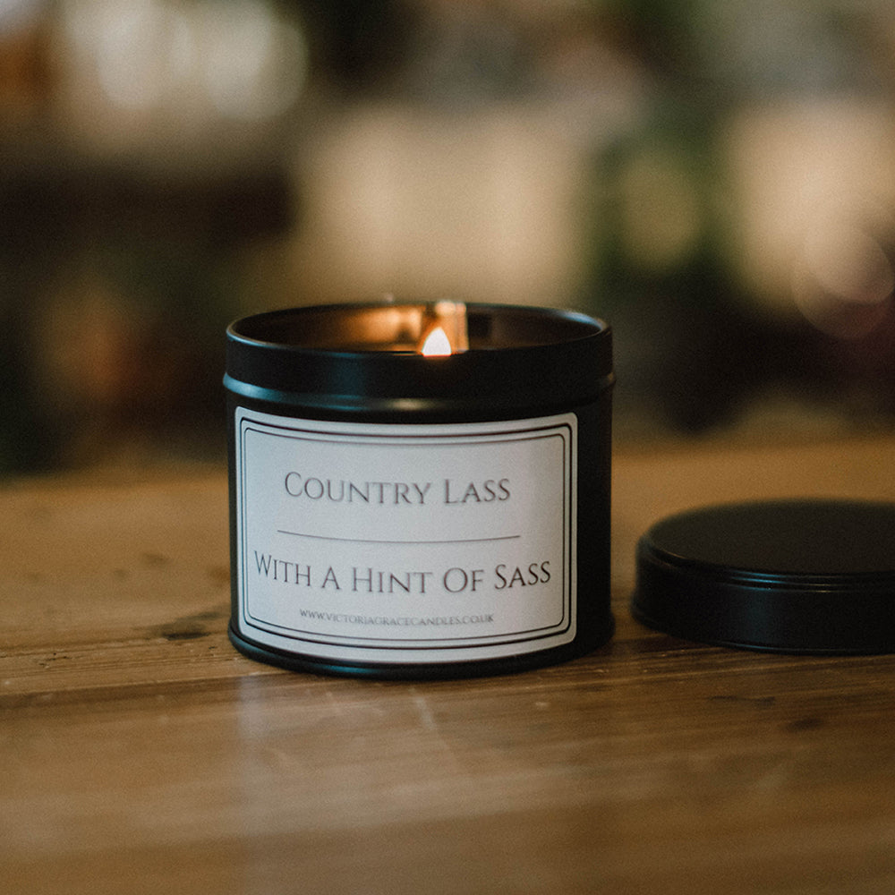 Country Lass With a Hint of Sass Candle