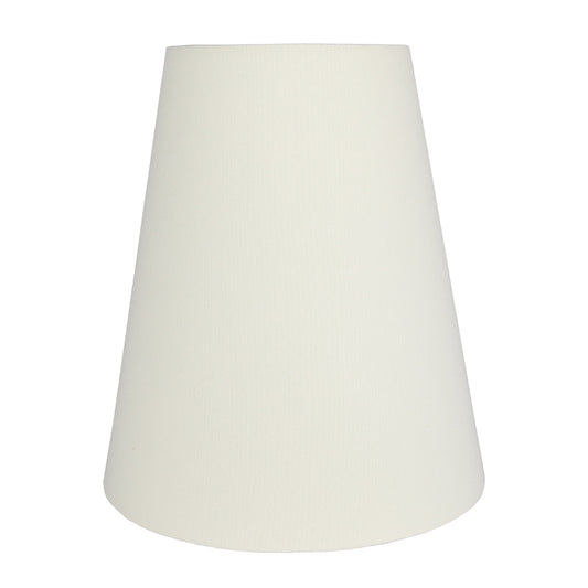 Cream Cotton Tall Empire Lampshade
