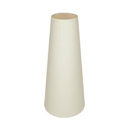 Cream Tall Tapered Lampshade