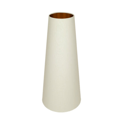 Cream Tall Tapered Lampshade