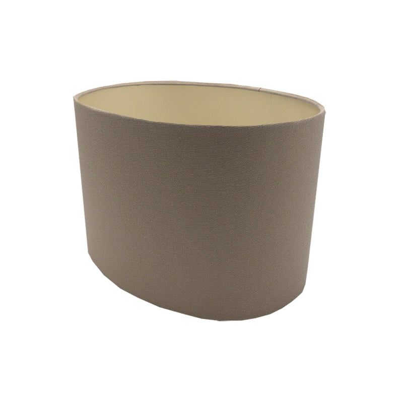 Dark Beige Oval Lampshade