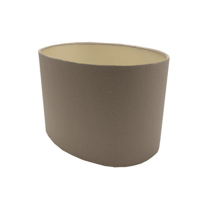 Dark Beige Oval Lampshade
