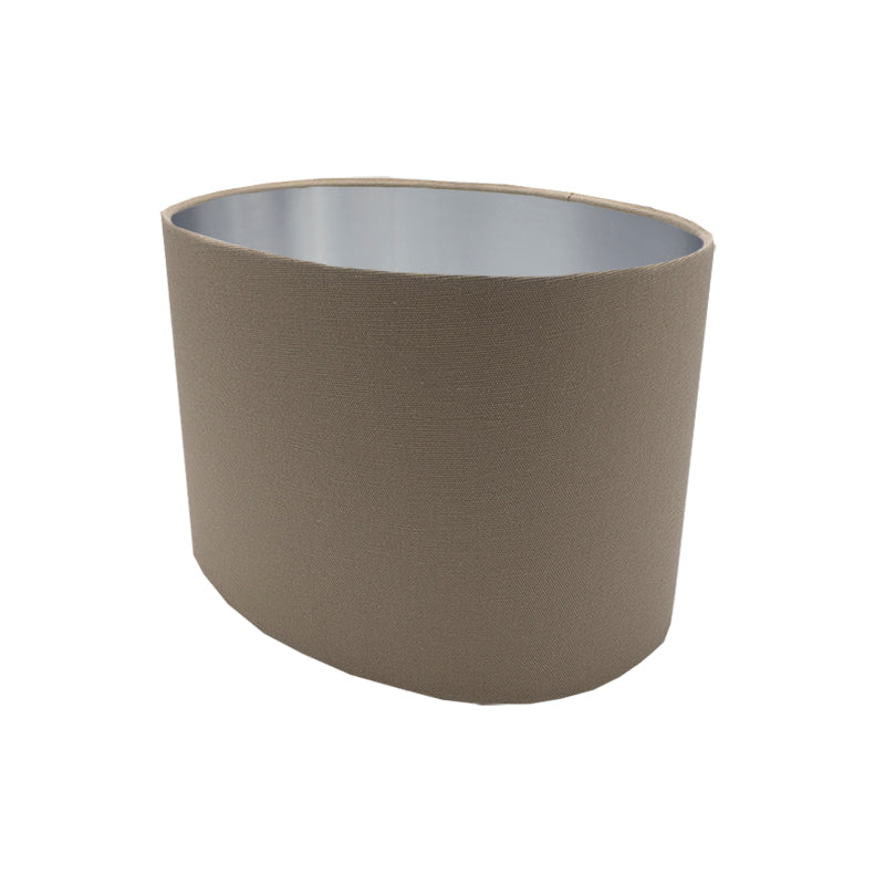 Dark Beige Oval Lampshade