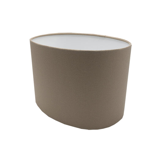 Dark Beige Oval Lampshade