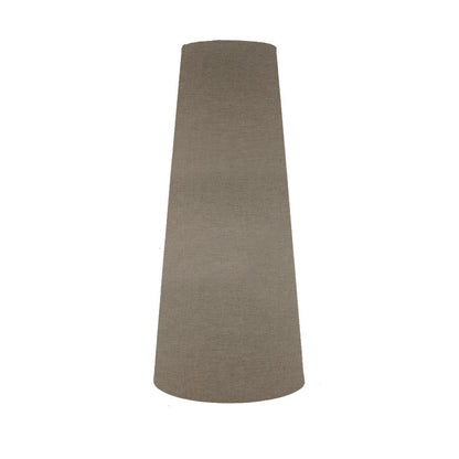 Dark Beige Tall Tapered Lampshade