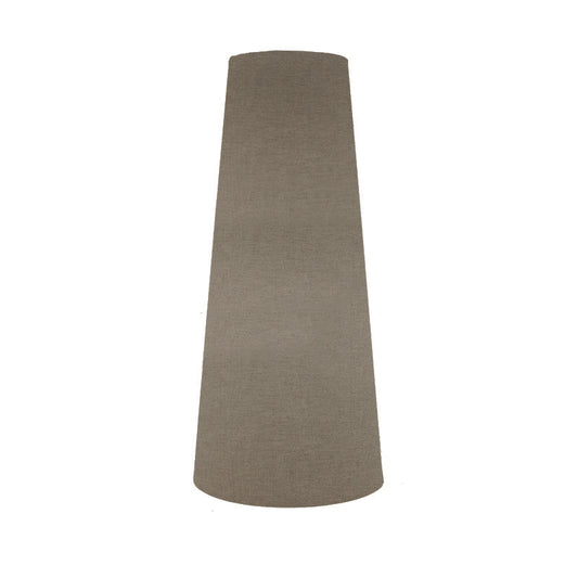 Dark Beige Tall Tapered Lampshade