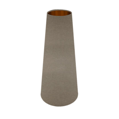 Dark Beige Tall Tapered Lampshade